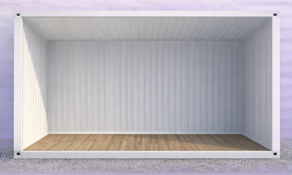 21m² 1 Odalı Konteyner Plan 1
